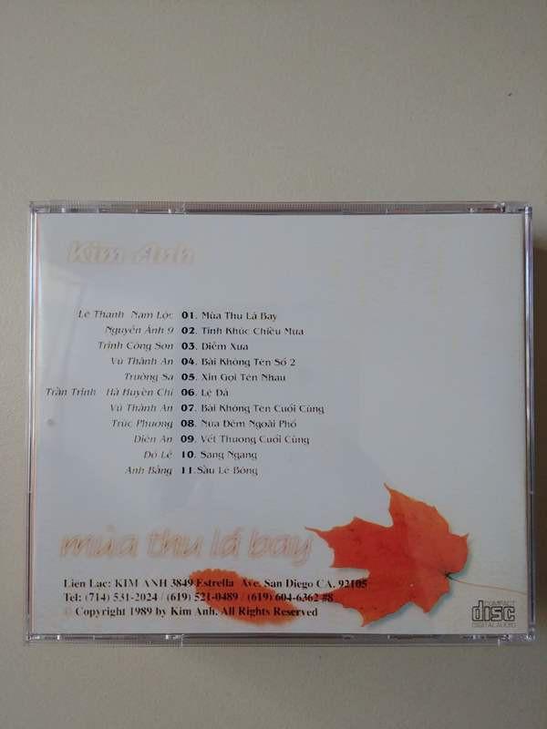 Combo of 4 Cds by Singer Kim Anh