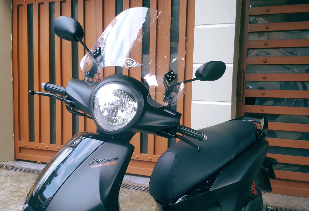 Kính Chắn Gió Xe Yamaha Janus - KC500JN