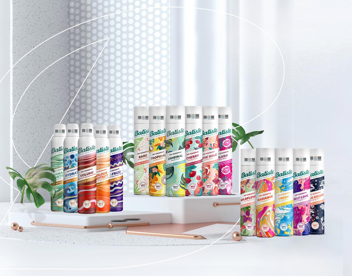 Dầu Gội Khô Batiste Dry Shampoo 200ml