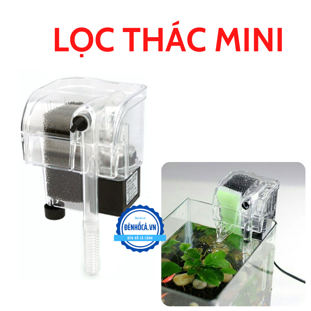 [Hoàn Tiền 10%] Lọc thác hồ cá mini dành cho hồ cá nhỏ