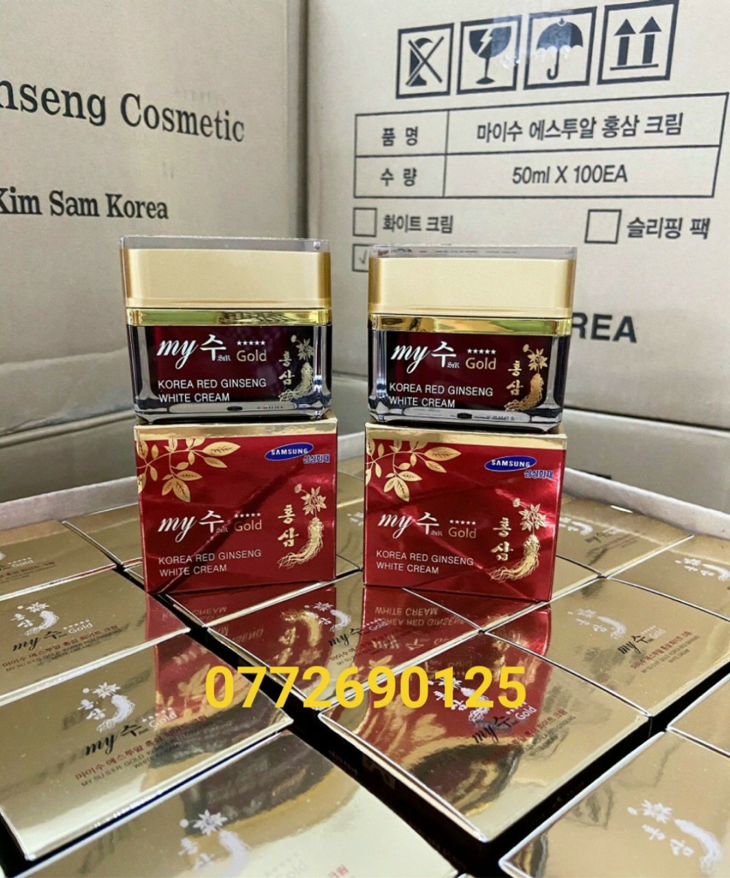 Kem Sâm Hàn Quốc My Gold Korea Red Ginseng