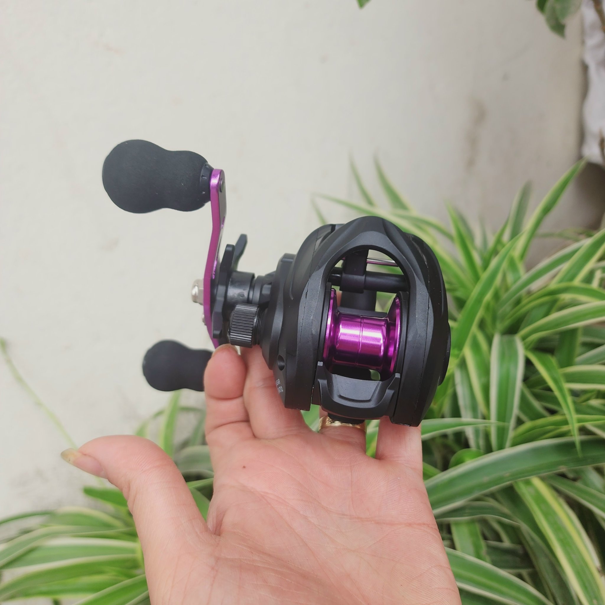 Máy câu lure máy ngang câu cá Lure Pro AC
