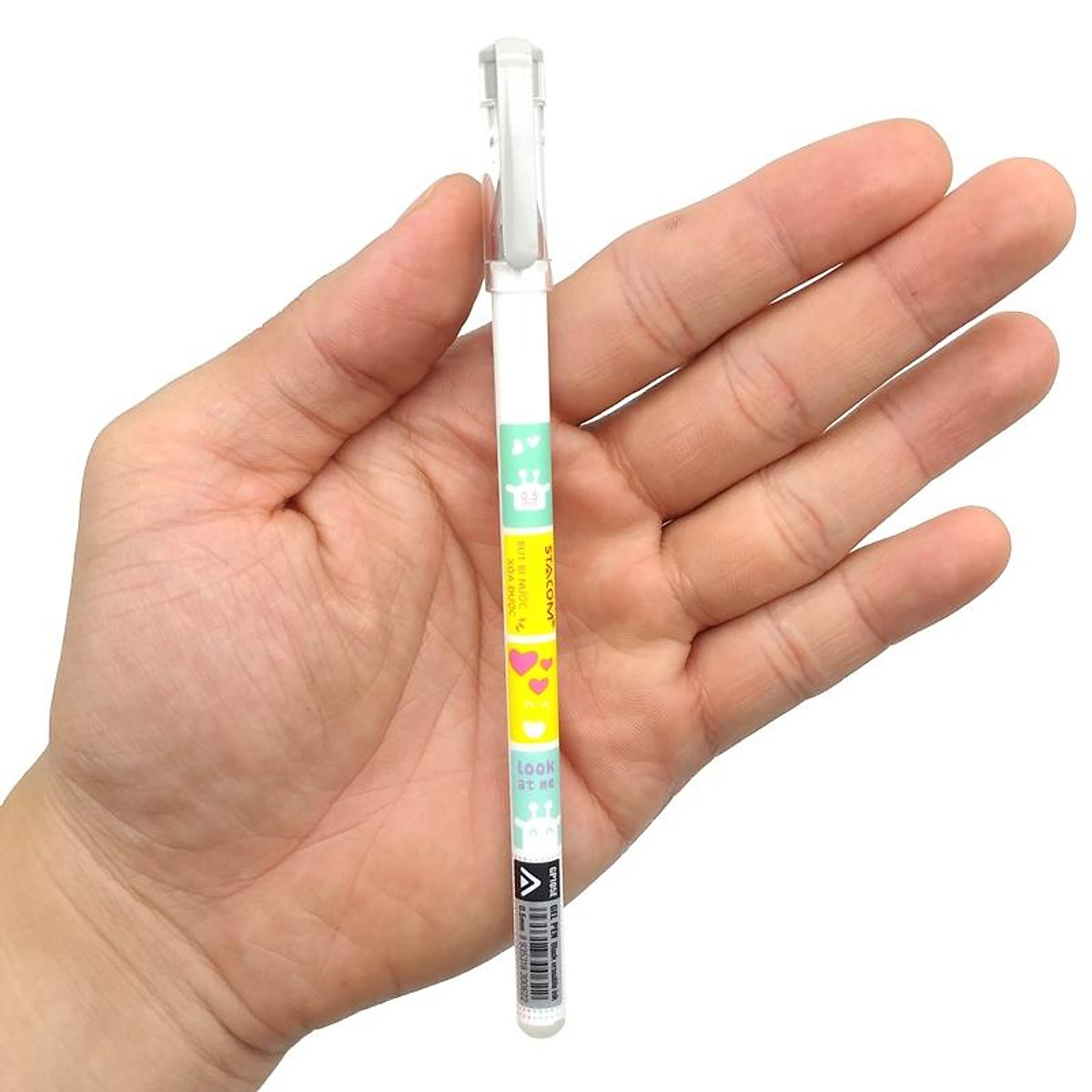 Bút gel xóa được STACOM GP105E - Mực Tím / Xanh / Đen