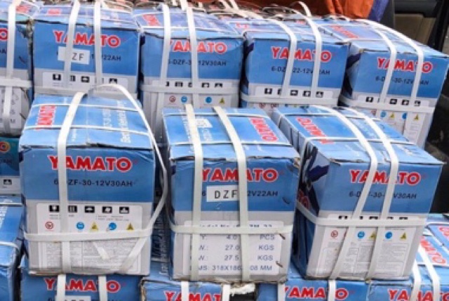 Ắc quy xe máy điện củ 12V-20Ah còn 80%
