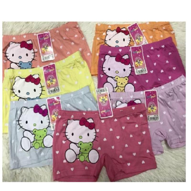 Nơi bán Combo 10 quần kitty tim chất đẹp cho bé