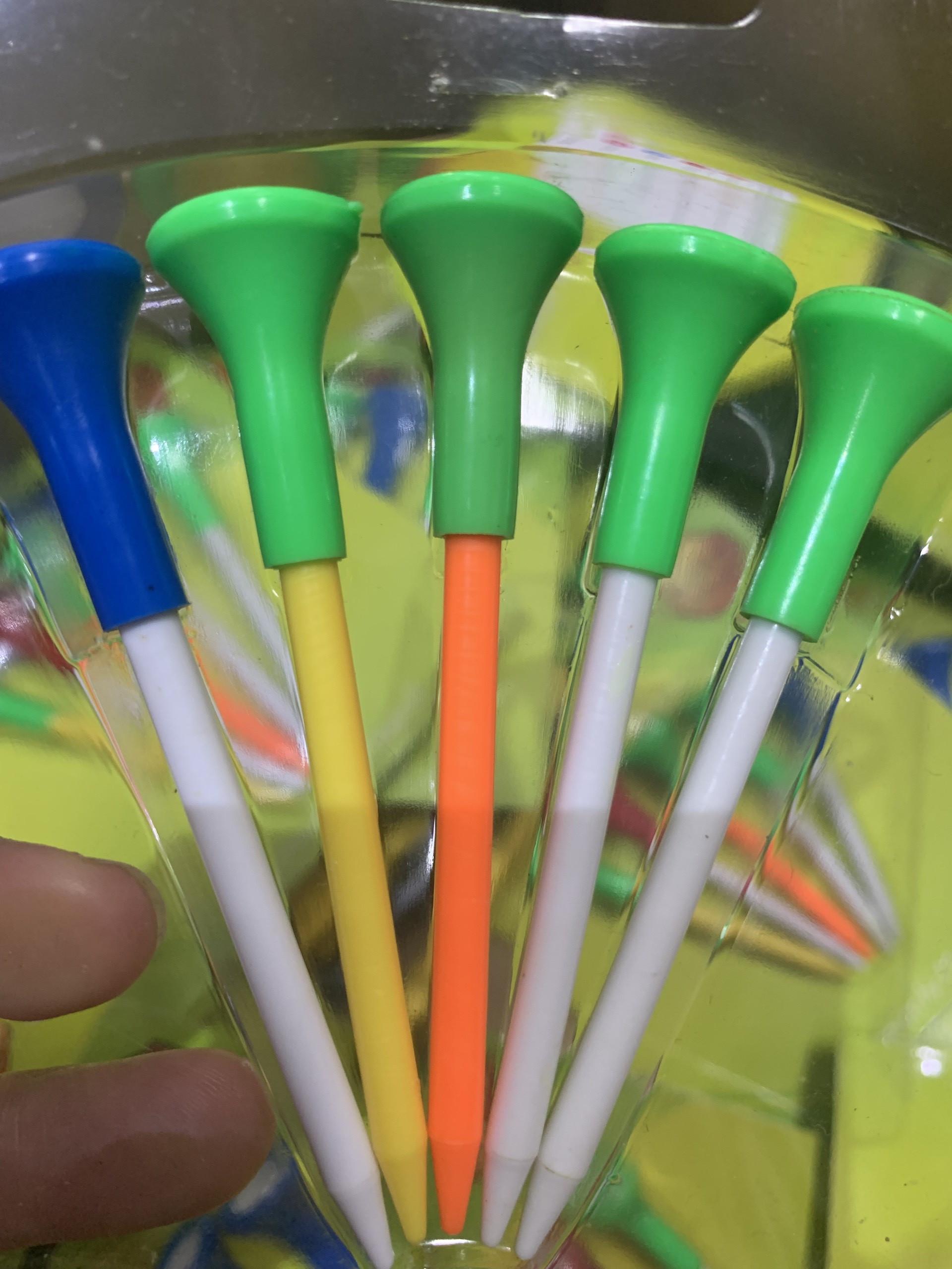 Tee golf nhựa dẻo bọc cao su PM99 ( Tee đặt bóng )