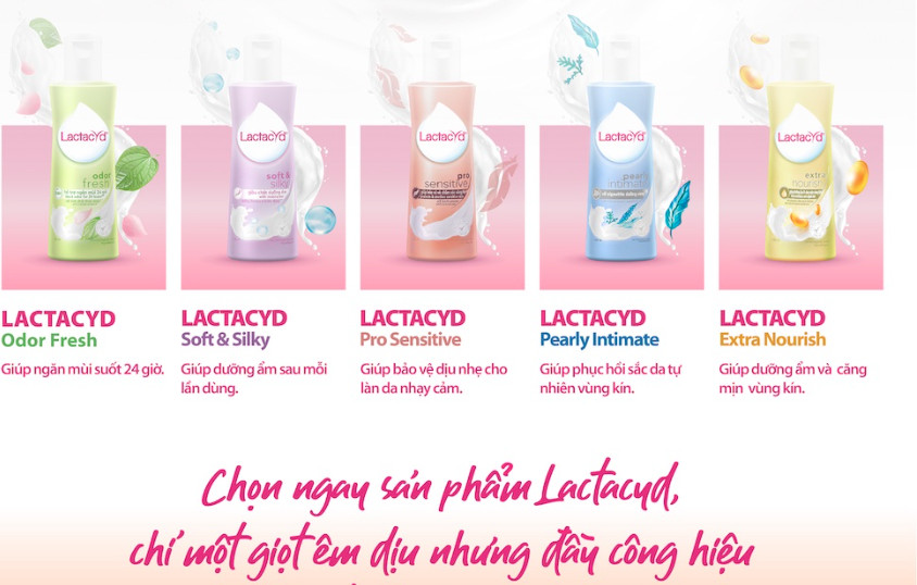 Dung dịch vệ sinh phụ nữ LACTACYD PRO SENSITIVE 250ML