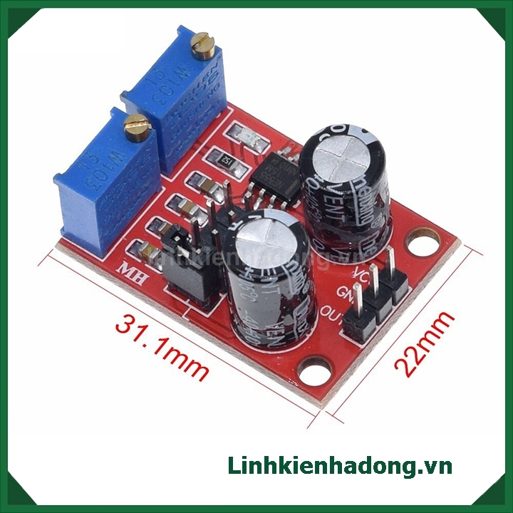 Mạch Tạo Xung Vuông NE555