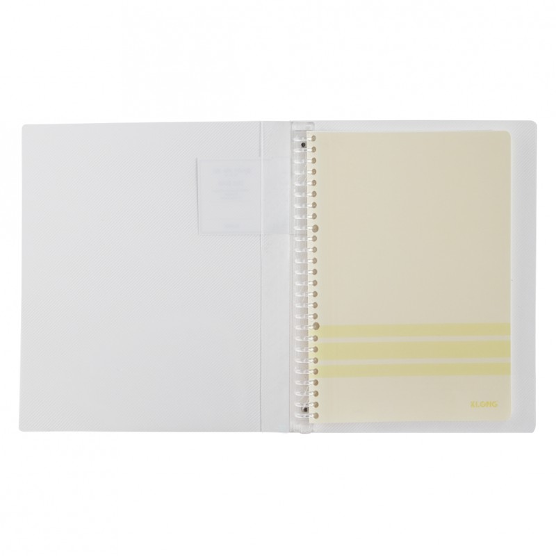 Sổ bìa còng Binder B5 (còng 26 lỗ) Dot grid 120gms kem 545