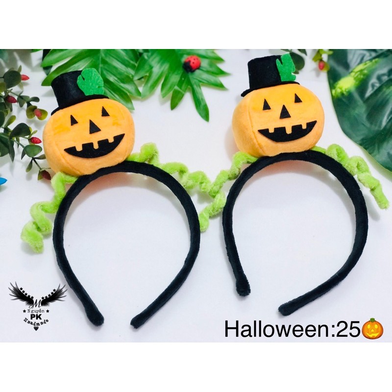 [HCM]băng đô cài tóc bí ngô halloween