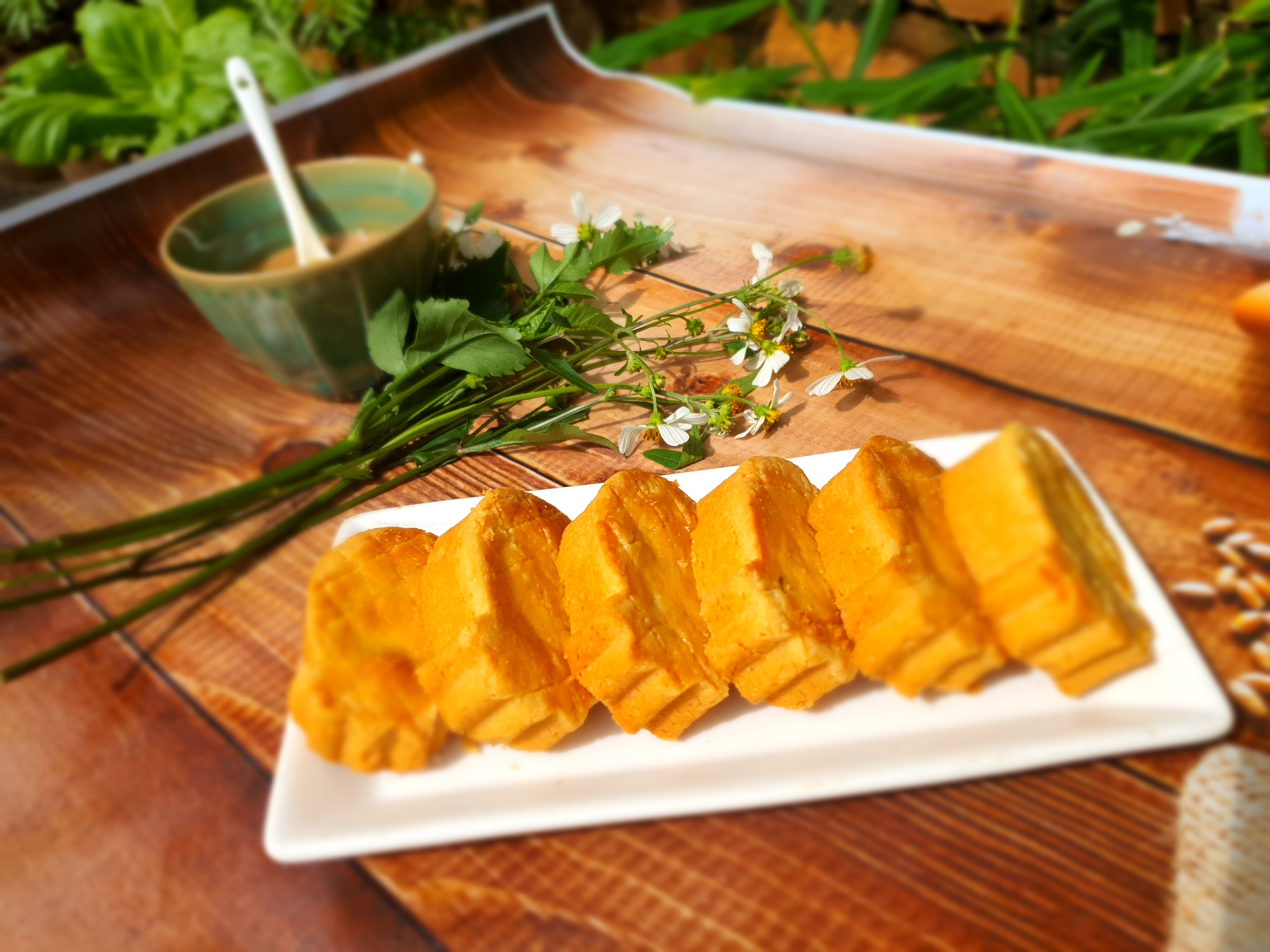 Bánh dứa handmade - bánh ăn kiêng