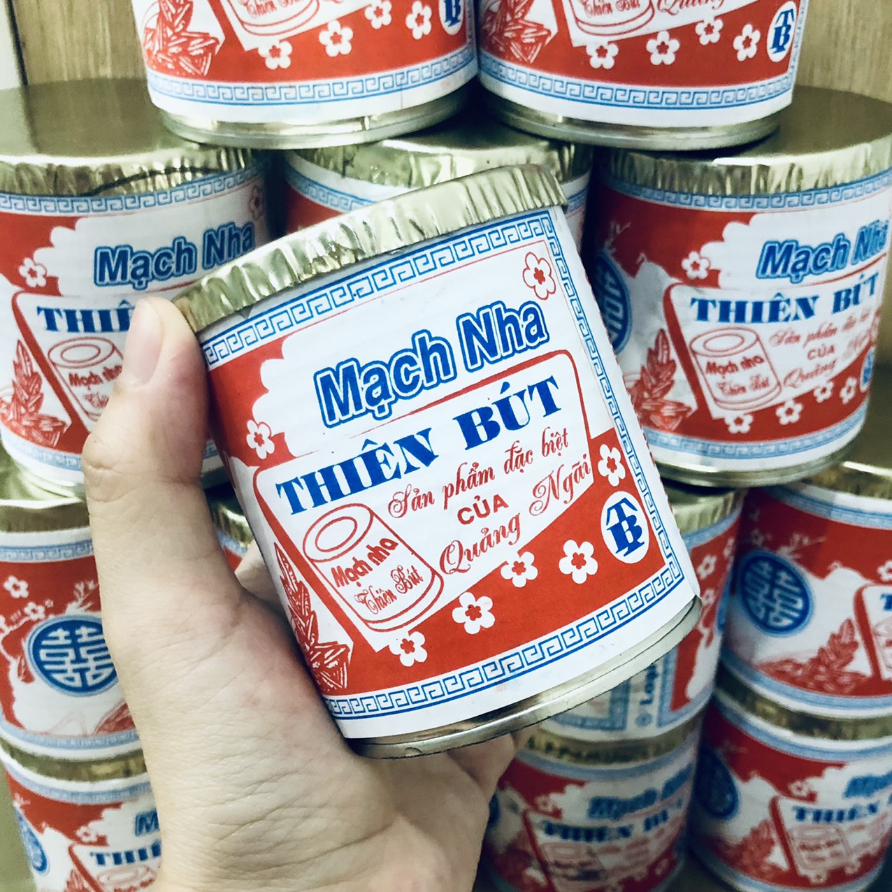 Mạch Nha Thiên Bút Đặc Sản Quảng Ngãi (Lon 350g)