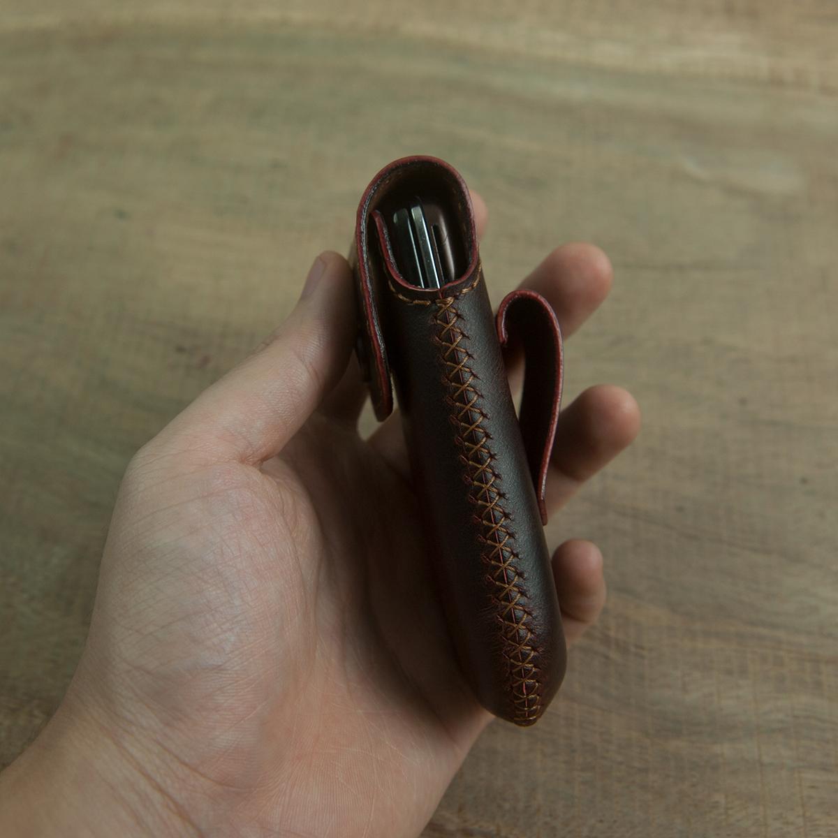 Bao da 6700 - đồ da handmade - chất liệu da sáp MC209