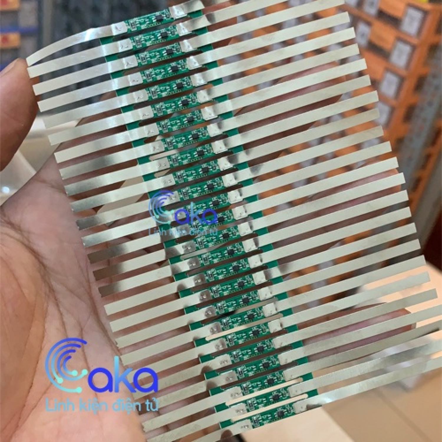 Mạch Bảo Vệ Pin 1S 3.7V 3A - Có Bấm Kẽm Sẵn
