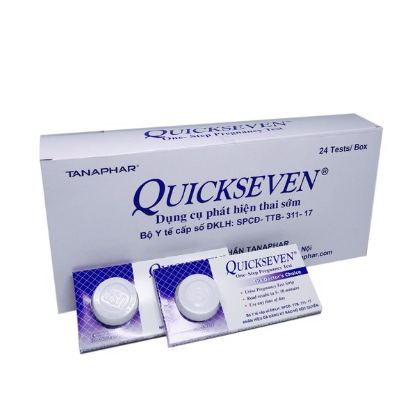 Combo 10 que thử thai Quickseven