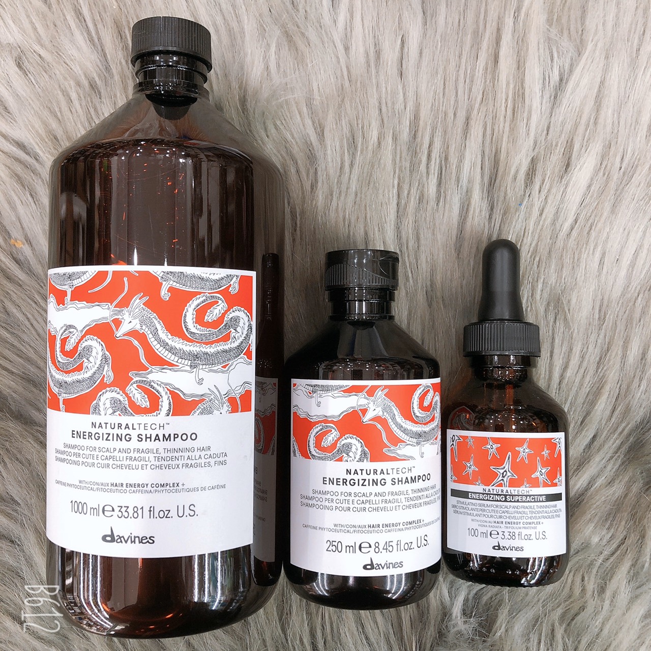 Dầu gội ngăn rụng tóc và tinh chất kích mọc tóc DAVINES Energizing