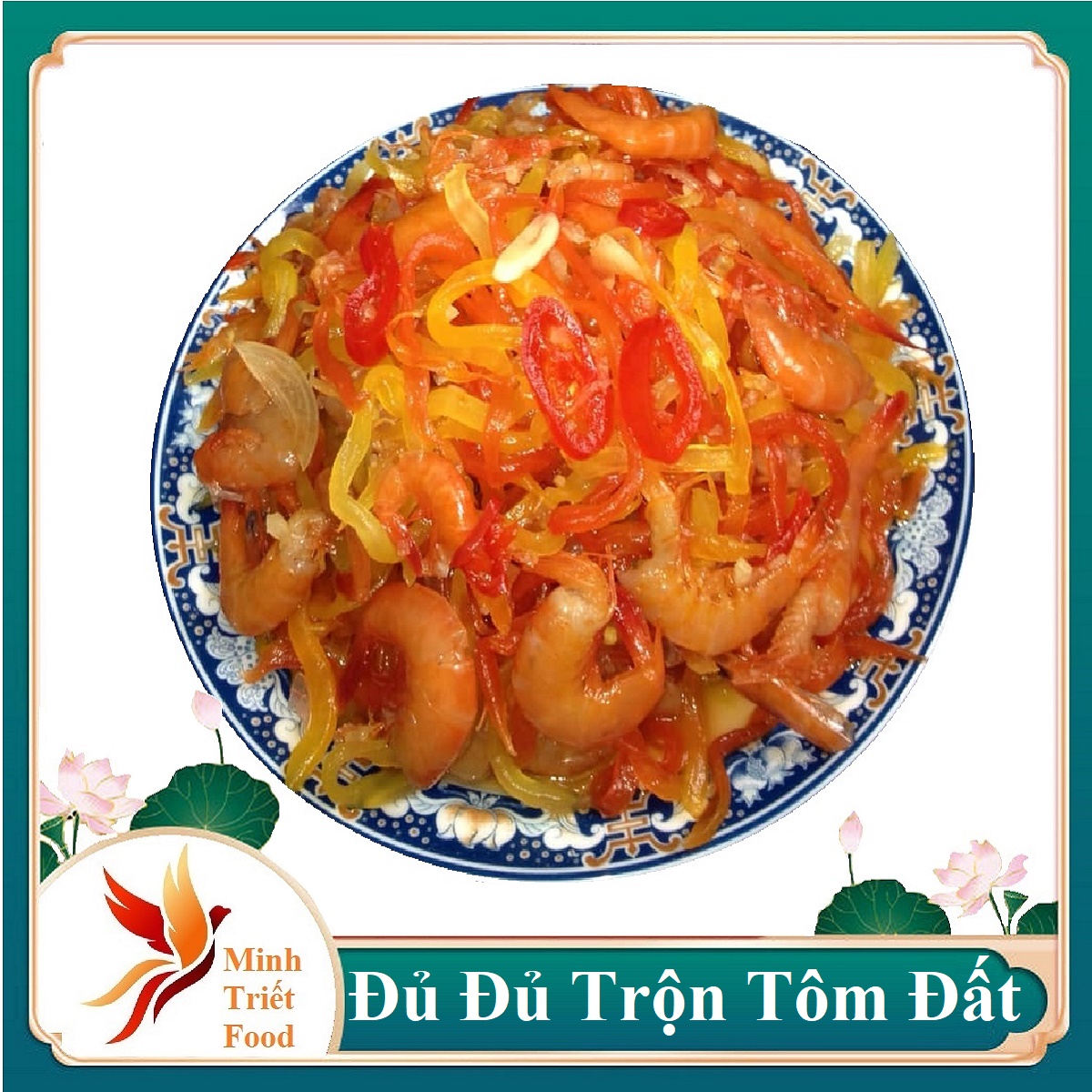 ĐU ĐỦ TRỘN MẮM TÔM ĐẤT SIÊU TO HƯƠNG THƠM ĐẬM VỊ   1 KG