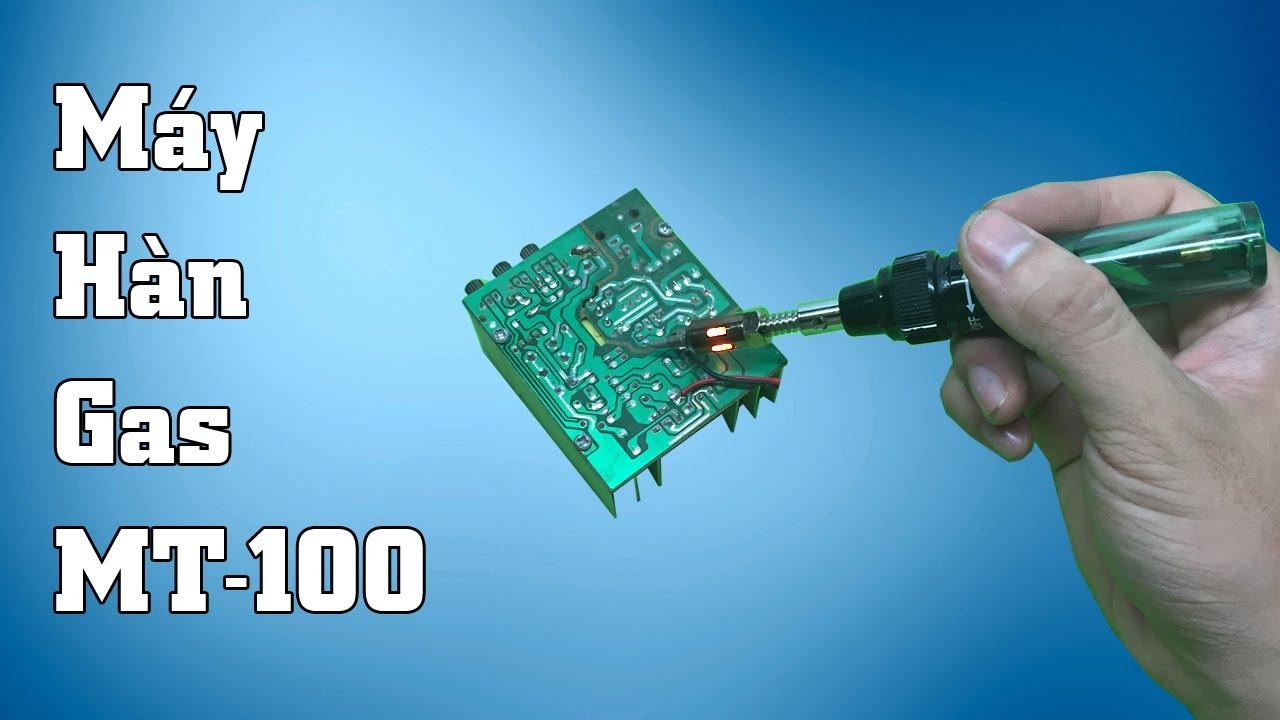( Có video )Bút hàn điện mini dùng gas MT-100