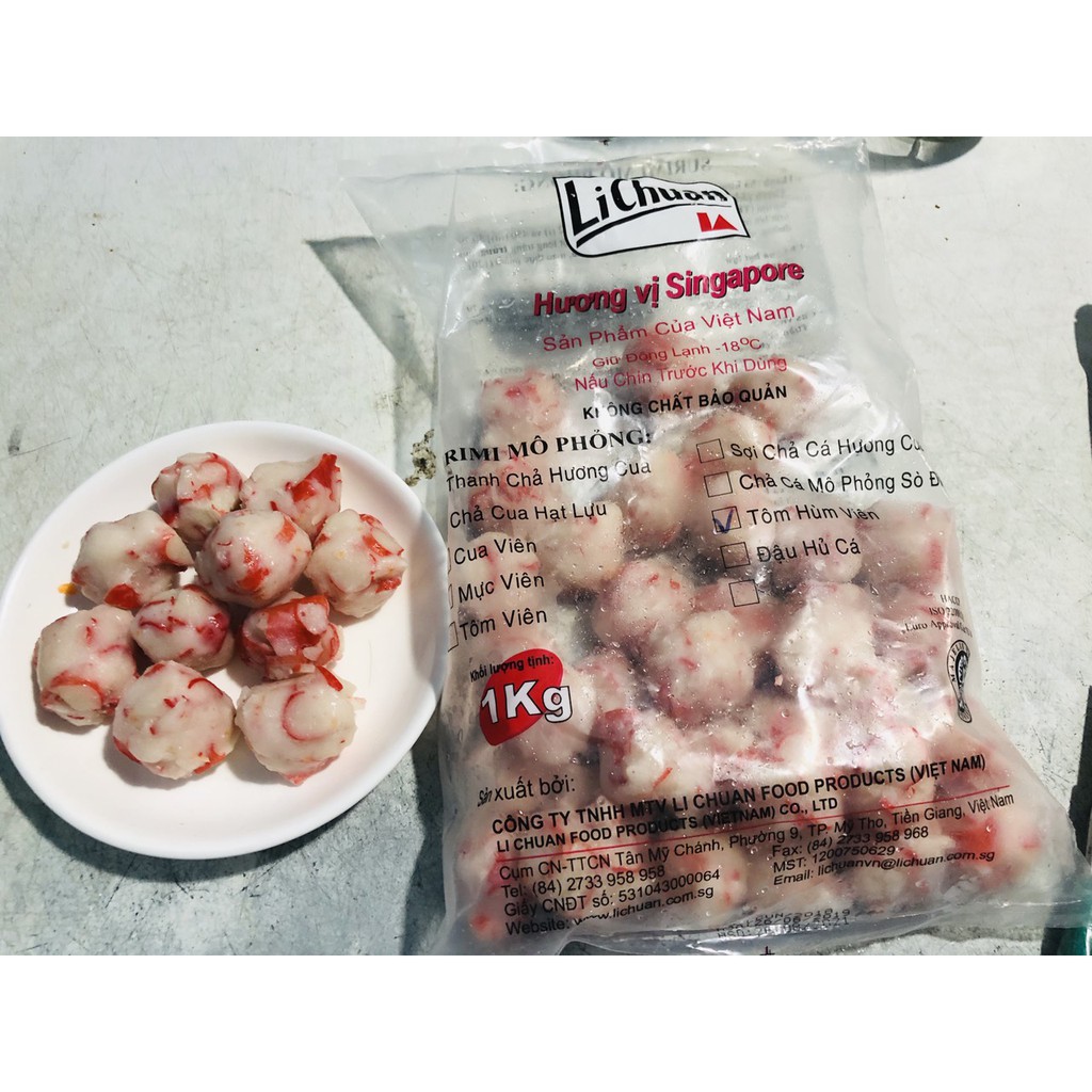 500g Tôm hùm viên LICHUAN