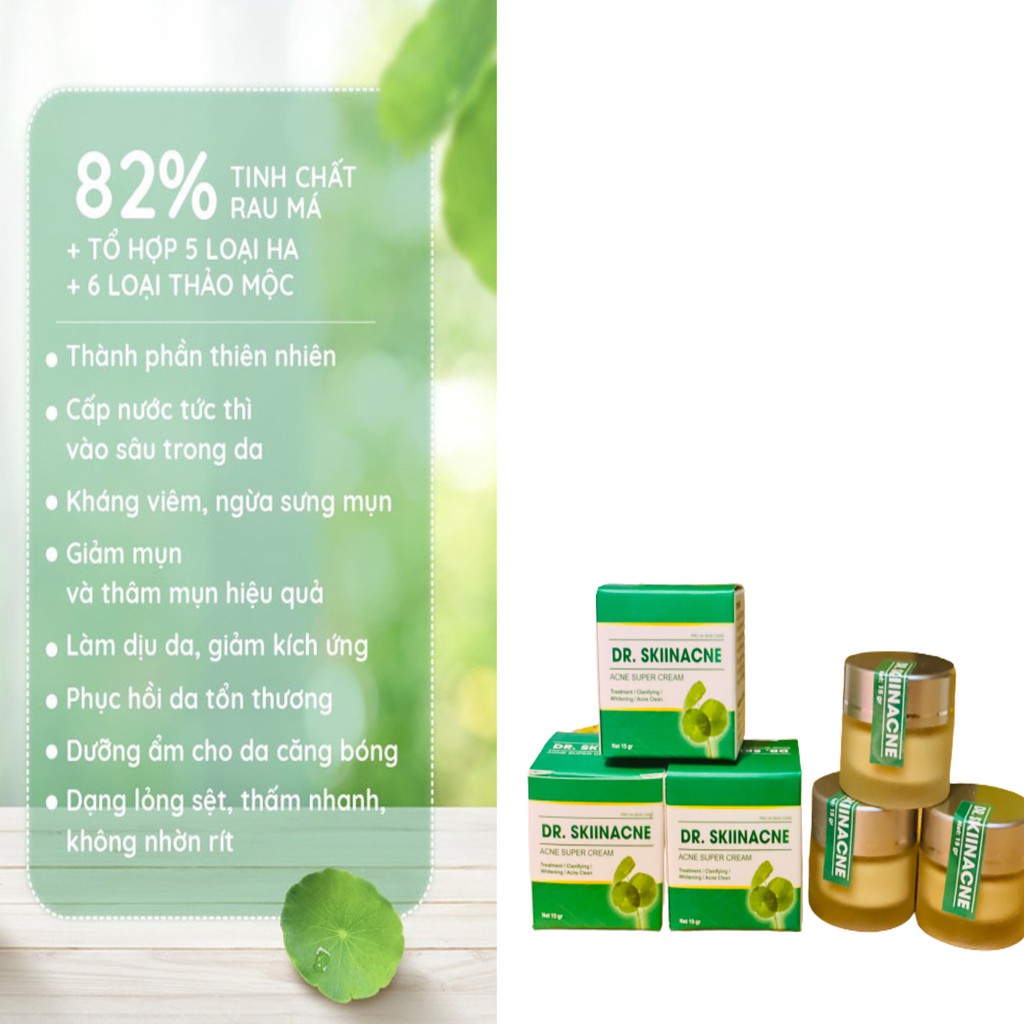 Kem Giảm Mụn Dr.SKINACNE