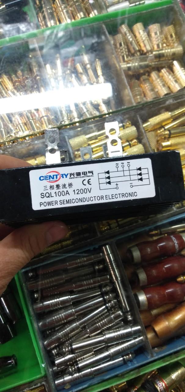 Đi ốt cầu 3 pha 100a 1200v 5 chân