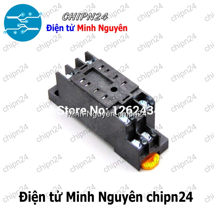 [1 cái] (Q90) Đế Relay Kiếng 8 Chân 5A MY2N (MY2N-J PYF08A-E H3Y-2 MY2N-GS) - HH003675
