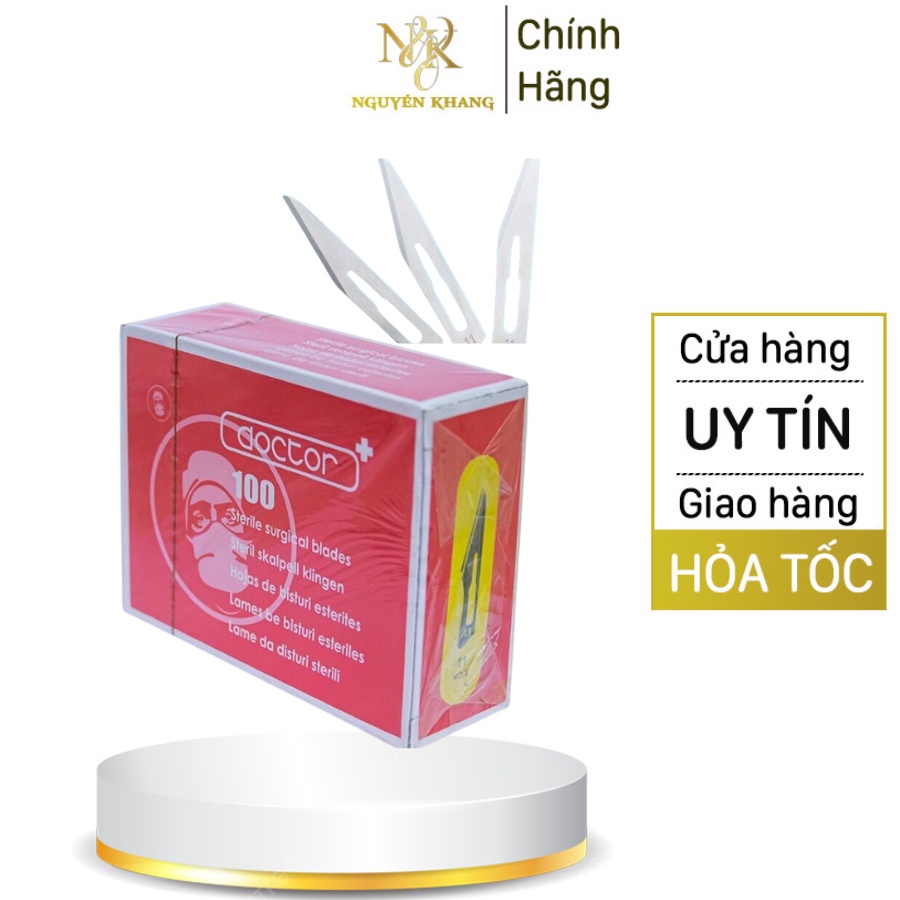Dao nặn mụn số 11 doctor dùng trong tiểu phẫu y tế, dùng cho spa thẩm mỹ viện