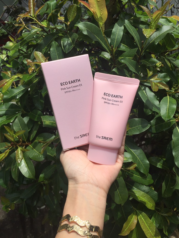 Kem chống nắng Eco earth The seam chính hãng
