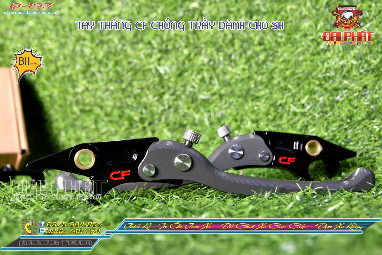 Tay Thắng CF CNC dành cho xe SH