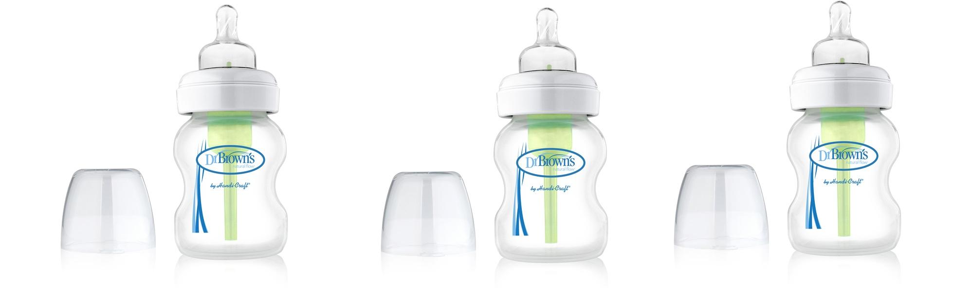 Bình sữa drbrowns options nhựa PP 150ml (cổ rộng)