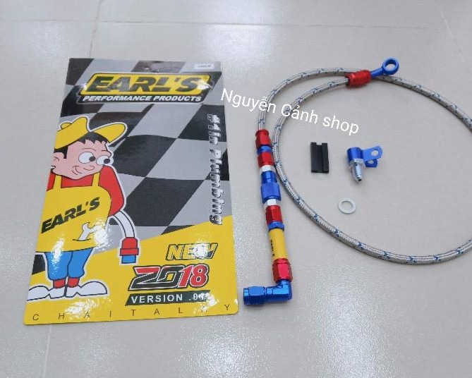 [HCM]dây dầu EARLS 90 độ gắn được nhiều dòng xe sản phẩm chất lượng