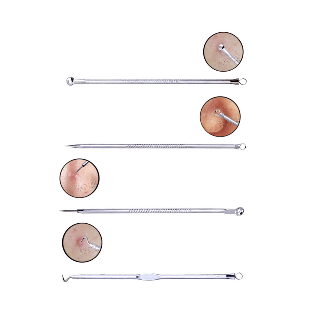 Bộ 4 Que Nặn Mụn Trứng Cá, Mụn Đầu Đen Chăm Sóc Cá Nhân (Full Box)