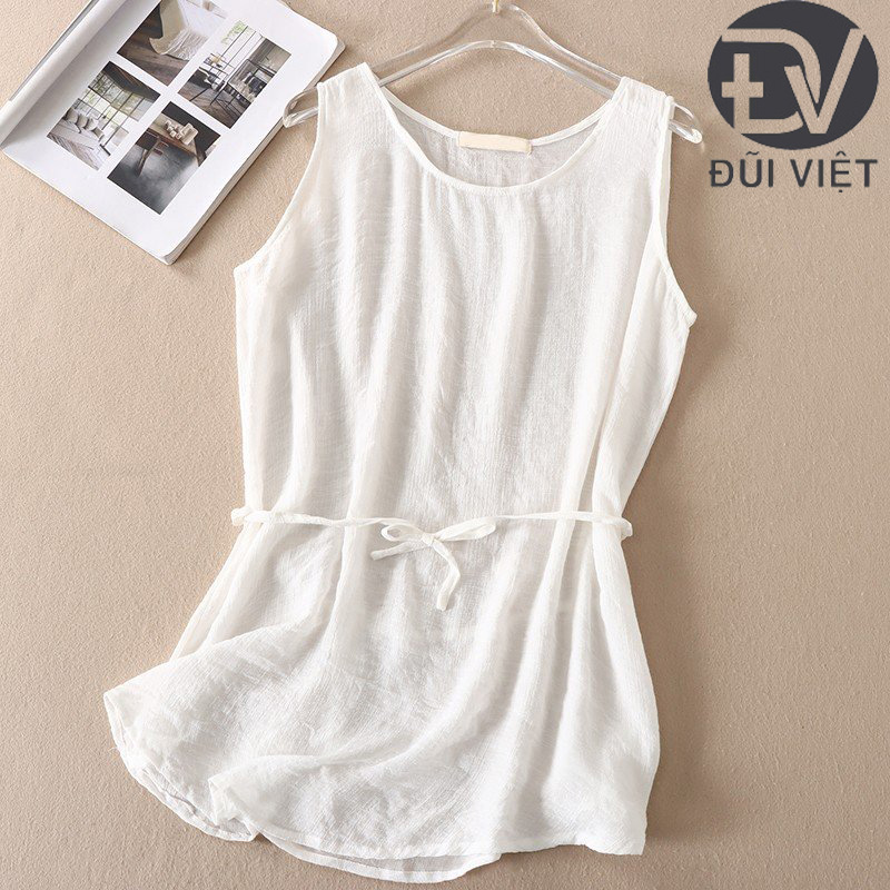 Áo đũi sát nách, Áo đũi ba lỗ -cứu tinh cho chị em trong mùa hè nóng bức Đũi Việt