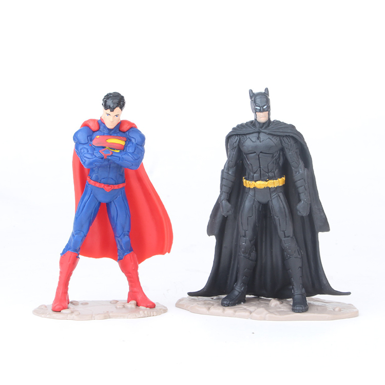Set 6pcs Mô Hình Batman vs Superman
