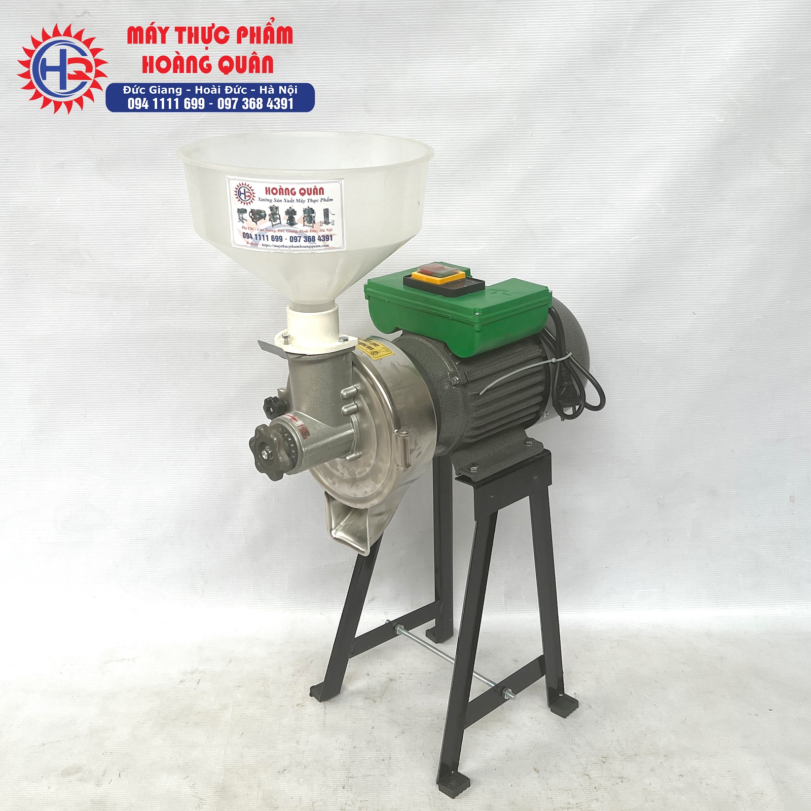 Máy xay bột nước 1.5KW - ĐẦU INOX