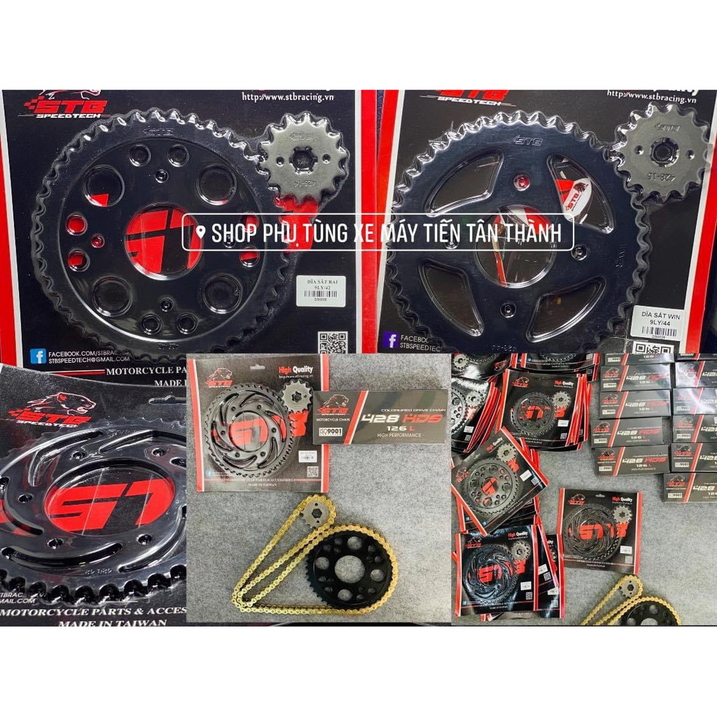 [HCM](Nhông sên dĩa) STB Chính Hãng dành cho các loại xe gắn máy yamaha honda suzuki