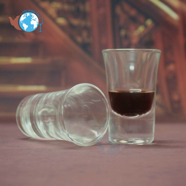 Bộ 6 ly uống rượu shot hàng đẹp
