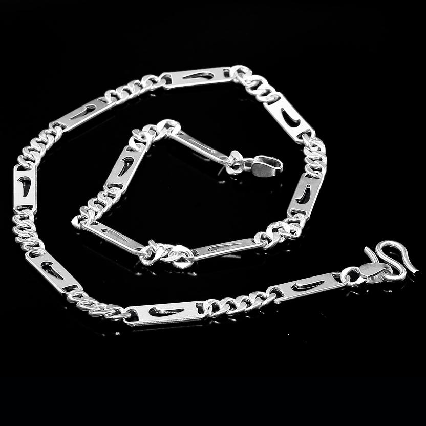 Dây Chuyền Nam Bạc Hiểu Minh DBN017 Bảo Hành Vĩnh Viễn