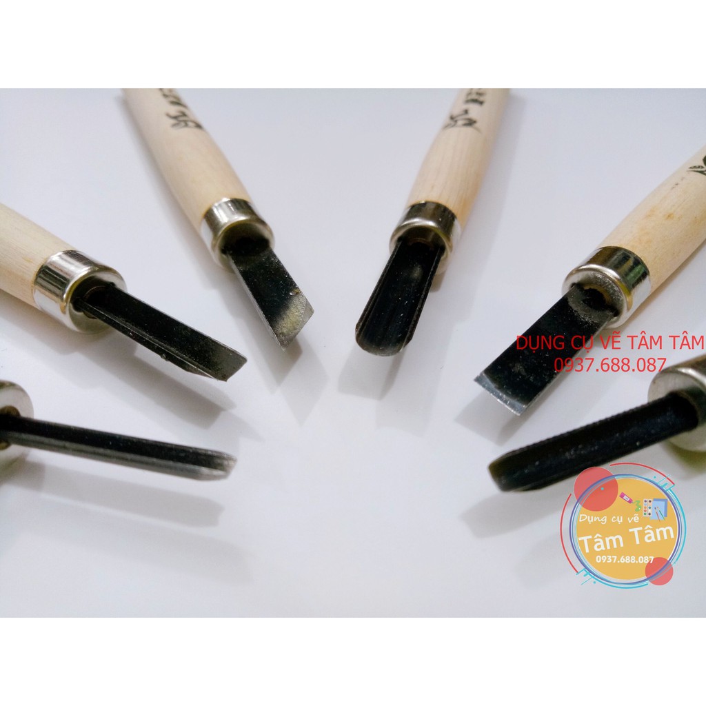 -Dao khắc gỗ khắc dưa-...
