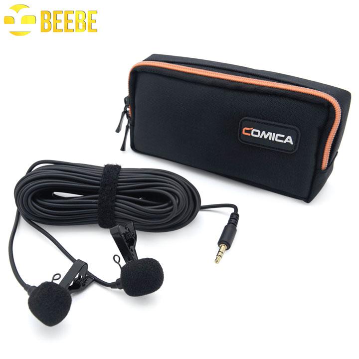 Micro gài áo cho Camera, Gopro, Smartphone - Comica CVM-D02 (2 míc)