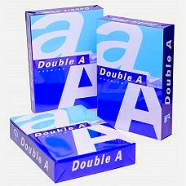 5gram GIẤY IN DOUBLE A A4 70GSM (1 RAM (500 TỜ))