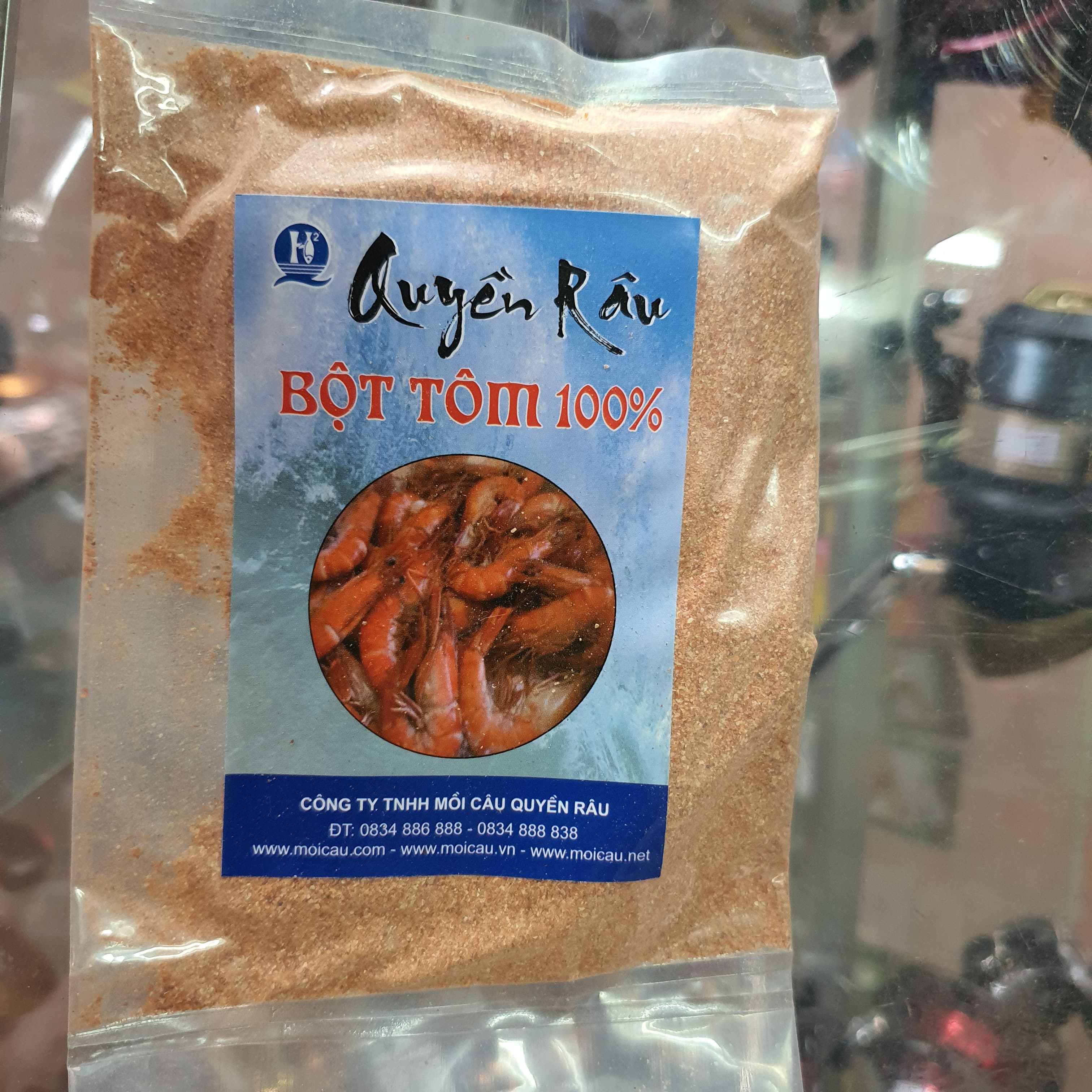 Bột tôm câu cá