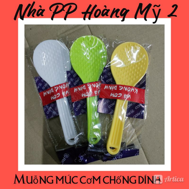Muỗng Múc Cơm Nhựa