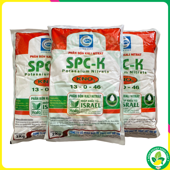 Phân Bón KALI NITRAT SPC-K Potassium Nitrate KN03 13-0-46 (Gói 2kg)
