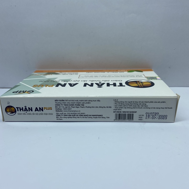 Viên Tiểu Đêm Thận An Plus - Hộp 20 viên