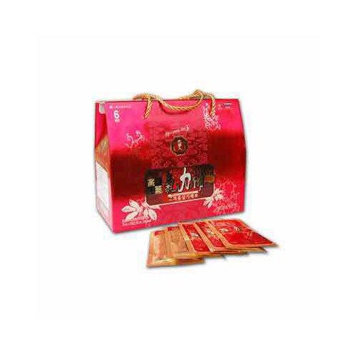 Nước Hồng Sâm Bio Xách Hàn Quốc 30 Gói X 60ml
