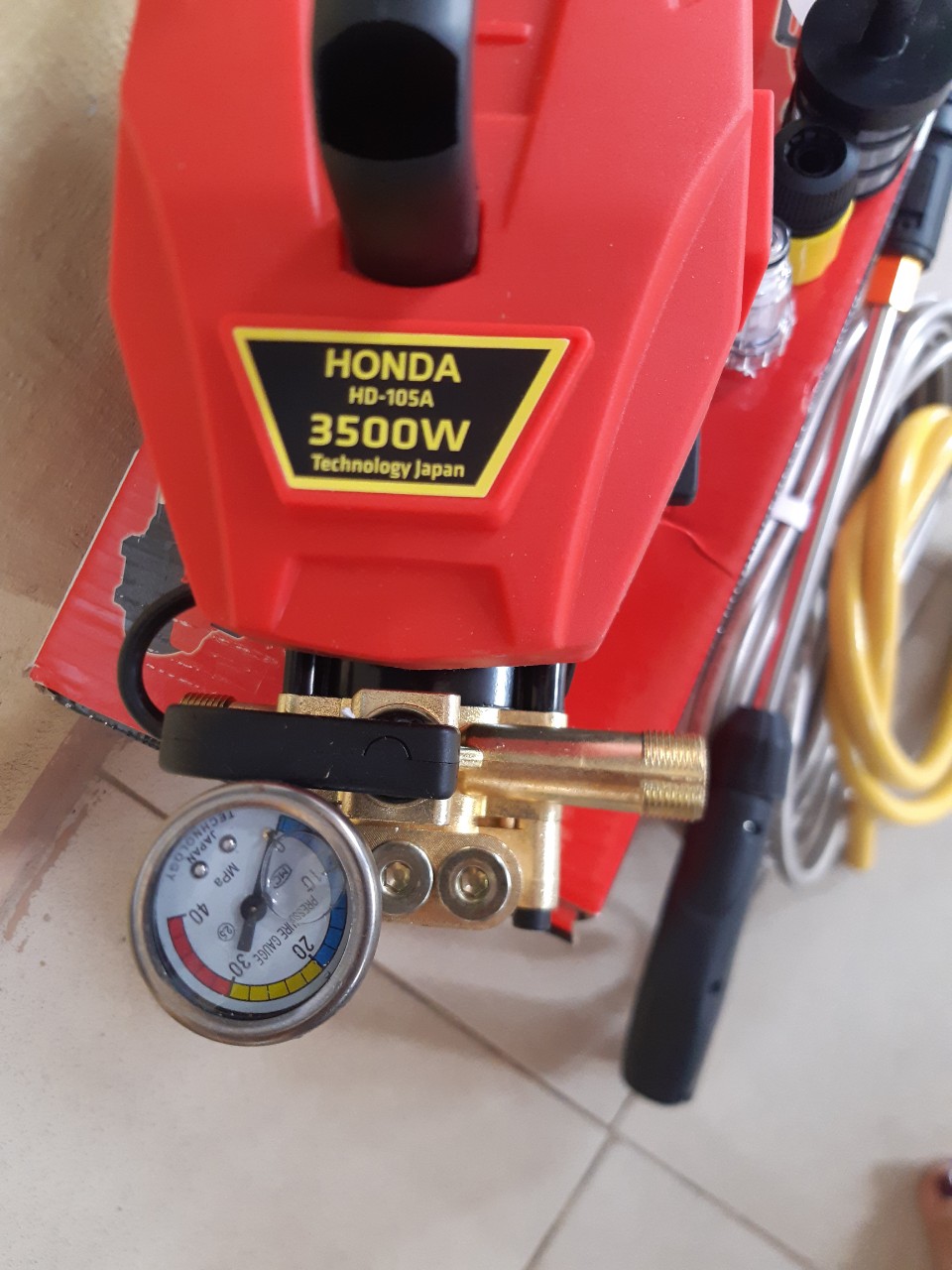 MÁy rửa xe HOnda HD101A _ máy xịt rửa đa năng