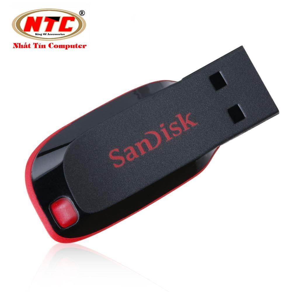 USB Sandisk Cruzer Blade CZ50 64GB (Đen) - Phụ Kiện 1986