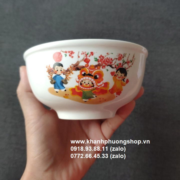 [HCM]bộ 10 chén sứ - bộ 10 bát sứ ăn cơm