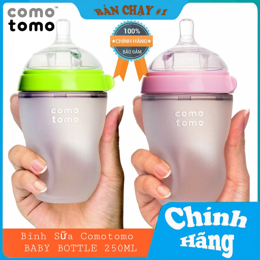 Bình sữa Silicone Comotomo 250ml